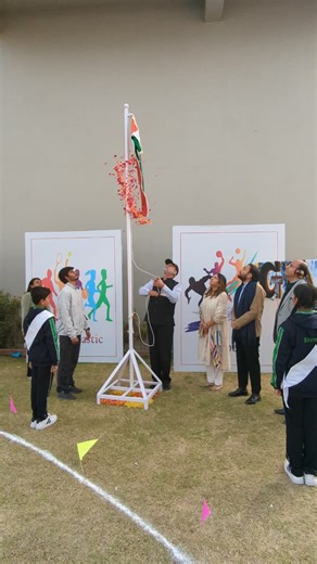 Vidhyashram Global School on Instagram: "✨ A day of patriotism, passion & perseverance! From the grandeur of the march past to the spark of the torch lighting, from yoga drills to vibrant dance performances, from fun races to thrilling relays — the "77th Republic Day Celebration cum Annual Sports Day at Vidhyashram Global School" was a true showcase of unity, willpower, and joy. We were deeply honoured to have "Col (Dr) Jai Krishin Chawla (Retd), Kargil Warrior" as our chief guest, inspiring eve