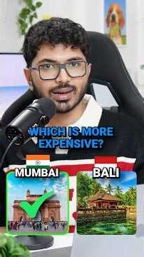 Which is more Expensive: Mumbai vs….💸💀 #india #mumbai #trending