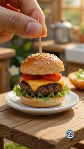 🍔 Ultimate Juicy Burger Recipe | Best Homemade Burger Ever! 😋 #shorts #fastfood