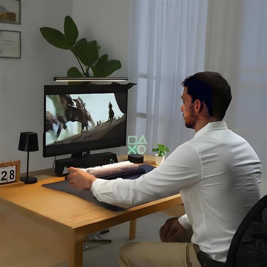 ✨Meet the Quntis ScreenLinear Deluxe Pro 20.1″ — the smart monitor light bar engineered for comfort, focus, and style. ✔️Asymmetric lighting ensures your keyboard is bright while your screen stays glare-free ✔️100 premium LEDs (Ra ≥ 97) deliver natural, vivid colors ✔️Touch radar sensor system for hands-free or manual control ✔️Stepless dimming & full color-temperature range (warm to cool) ✔️Ultra-wide design fits larger and ultrawide monitors ✔️Flicker-free, eye-care lighting to reduce fatigue 