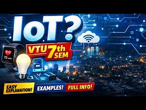 BCS701 Internet of Things | VTU 7th Sem | Important Questions