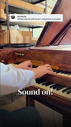 Sound on: here's the long awaited excerpt of John Phillips playing the English Harpsichord