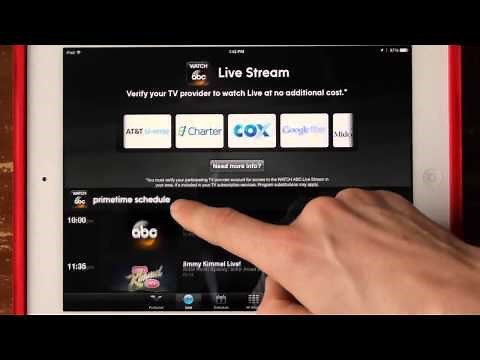 WATCH ABC Review - ABC app for streaming video on iPad