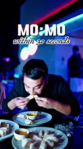 Nepali Food Challenge: 13 Momos in 30 Seconds