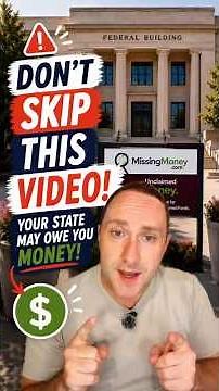 💰 MONEY HACK: DO NOT Skip This — Your State Might Owe You Money 👀💸 #moneytips #unclaimedmoney