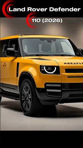 Land Rover Defender 110 2026 💛 | Bold Yellow Beast | Luxury Off-Road SUV