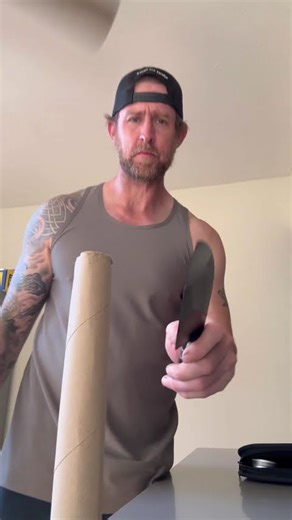 Paper towel roll had it coming