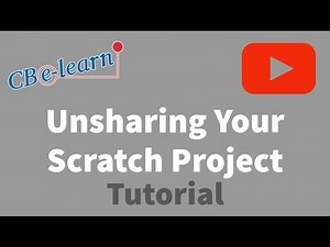 Un-sharing your Scratch Project