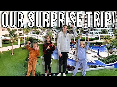 Surprise Vacation is Announced and Nobody Sees It Coming! | Packing and Traveling for 6