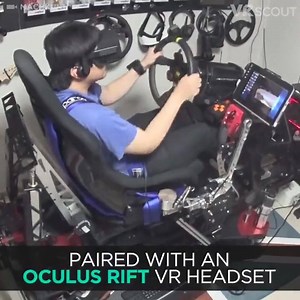 23K views · 323 reactions | 25k Virtual reality racing setup! | AutoCraze | Facebook