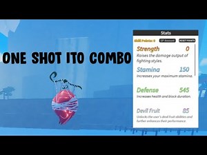 [GPO] One Shot Ito Combo