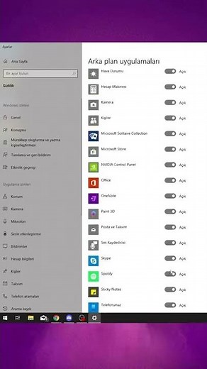 Bilgisayar Hızlandırma l Arka Plan Uygulamaları Kapatma l Windows 10 Bilgisayar Hızlandırma #shorts