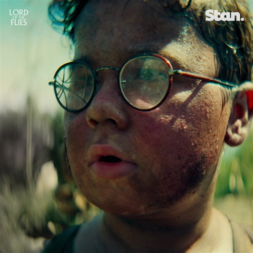 Based on the globally renowned novel and from the writer of Adolescence, Lord of the Flies is streaming now, only on Stan. 🐚 | Stan.