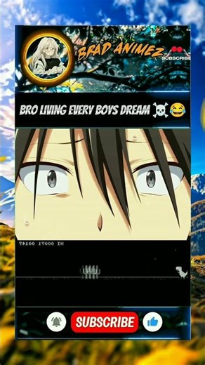Every Boy’s Dream… and Bro Got It 😭🤣#anime #naruto #shorts
