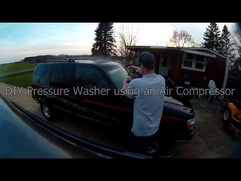 DIY Pressure Washer with an Air Compressor