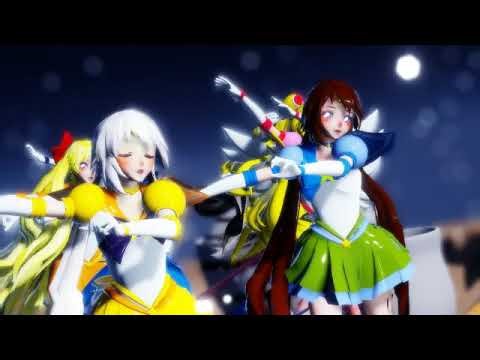 (MMD - Sailor Moon)HIMEHINA - {{LADY CRAZY}} Eternals Sailors{Model DL}