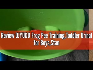 Review OJYUDD Frog Pee Training,Toddler Urinal for Boys,Standing Potty Training Urinal,Wall-Mounted