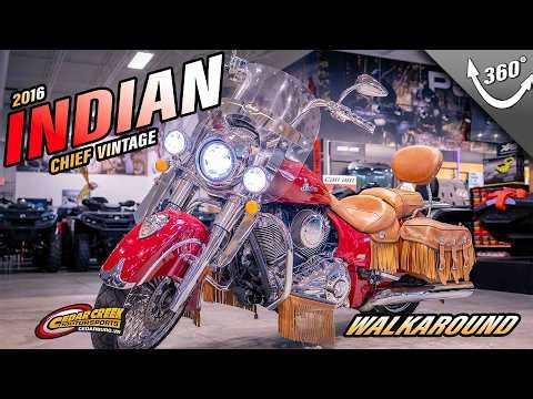 Walkaround | 2016 Indian Motorcycle® Chief® Vintage Indian Red