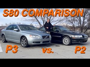 2001 Volvo S80 T6 vs. 2009 Volvo S80 T6: Comparing Both S80 Generations
