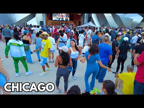 Chicago House Music Festival in Millennium Park on Sunday | June 2, 2024 | 4k Video 60fps