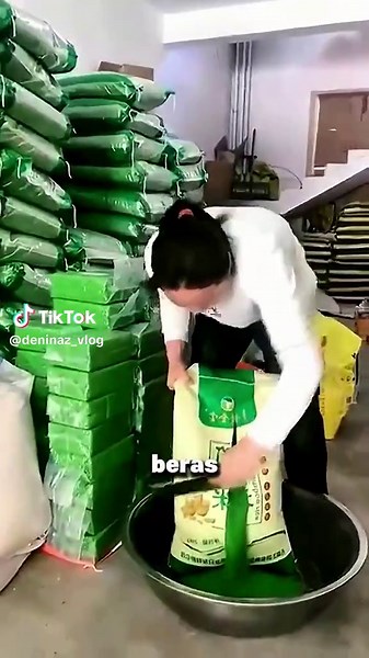 beras unik bunga bambu #berasHijau #bungaBambu