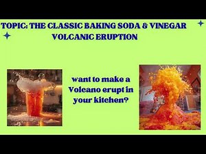 🌋 A HOMEMADE VOLCANIC ERUPTION