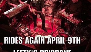 Hey Brisbane, It's that time again for one of my Tex Dubbo shows this time Lefty's Old Time Music Hall , I have one of the best steel players in the world Michel Rose playing, Chris Haigh on the bass, Vaughan Jones on keys and vocals and Scott Hills on the drums! There will be lots of traditional Country Music!! Songs from Merle Haggard, George Jones, Willie Nelson, And Lefty Frizzell. Can't wait for this!! This Sunday the 9th of April Tickets at the below link of at the door on the day!! Love t
