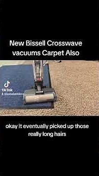 BISSELL® CrossWave® OmniForce 3882 Wet Dry Vacuum Can Vacuum Carpet!