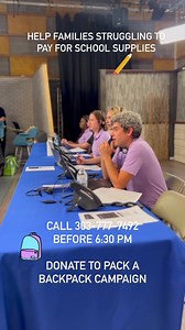 You can help students and families struggling to pay for school supplies. Call 303-777-7492 before 6:30 p.m. to donate to our Pack A Backpack campaign. 🎒Other ways to give: https://denver7.com/packabackpack | Denver7
