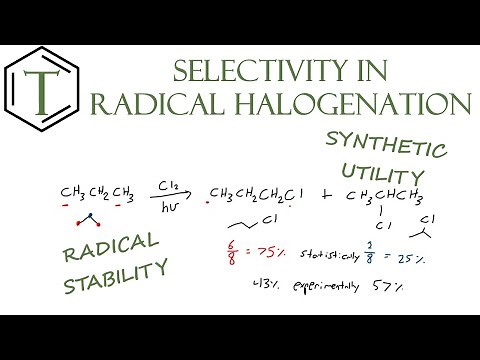 Selectivity in Radical Halogenation | Organic Chemistry Lessons
