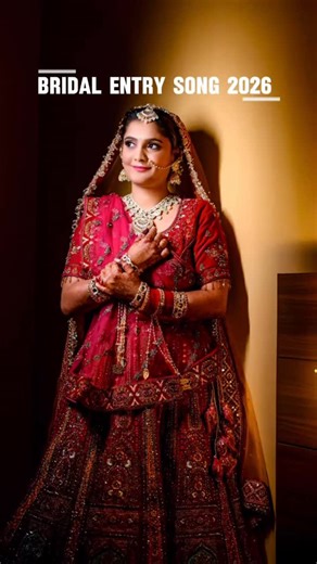 Niharika Singh on Instagram: "Bridal Entry songs for 2026 Bride 👰✨❤️ [ Indian bridal entry song 2026, bridal entry songs 2026, latest bridal entry songs, Indian wedding songs 2026, bride entry music, royal bridal entry song, emotional bridal entry song, traditional bridal entry song, modern bridal entry songs, Hindi bridal entry song, bridal entry instrumental, wedding entry songs for bride, bridal entry ideas 2026, Indian bride entry music, soft bridal entry song, grand bridal entry song, brid