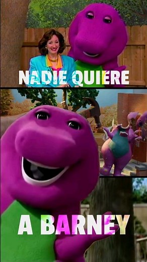 A nadie le importa Barney