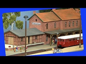 Vorbildiche Modellbahnen: Bahnhof Fliesenau im Maßstab 1:120