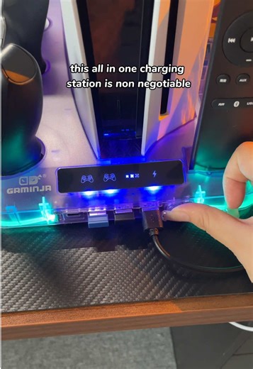 My PS5 cooling station.😆😆Keep your console cool from overheating.🥵🥵 Compatible with all PS5 versions.😎😎 #gaming #ps5 #tiktokshoplabordaysale #GamerGirl #pcgaming