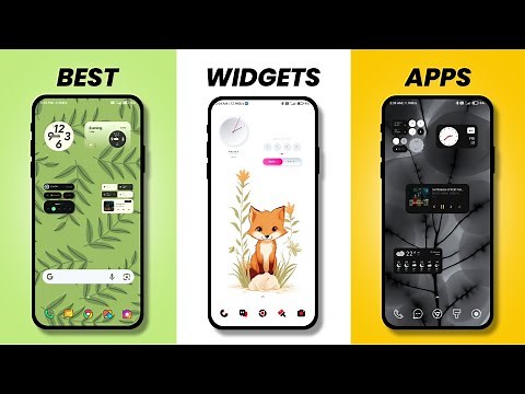 10 Best New Widgets For Android | Best Widget Apps For Android 2024 [Paid & Free]