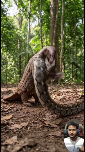 Reticulated Python vs Manis Javanica Fast Paced Wildlife Encounter in the Wild