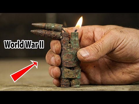 Extremely Rare WWII Bullet Lighter Restoration | Restore TV