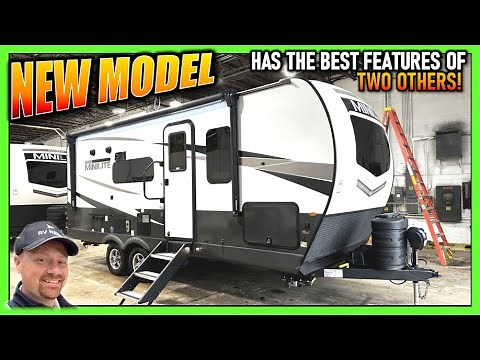 NEW MODEL Blends the Best of 2 Others! 2025 Rockwood Mini Lite 2214S ½ Ton Towable Travel Trailer