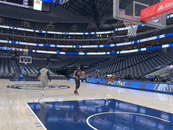 Kyrie Irving赛前训练9 4分钟