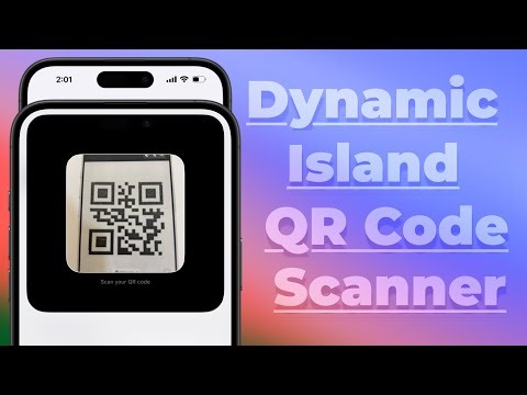 Dynamic Island Based QR Scanner Using SwiftUI | Xcode