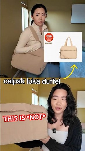 I found the BEST dupe for this viral bag! #calpakluka #bagdupe #amazonfinds