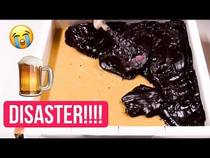 BEER SOAP MAKING - KATIE SAVES THE BATCH!? | Royalty Soaps