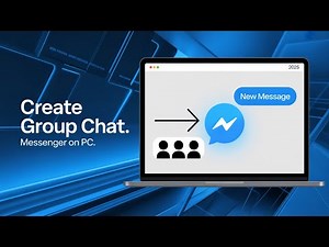How to Make a Group Chat in Messenger Using Laptop or PC