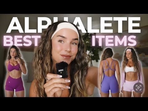 UNDER-RATED Alphalete Try On Haul.. How to Style Amplify Shorts