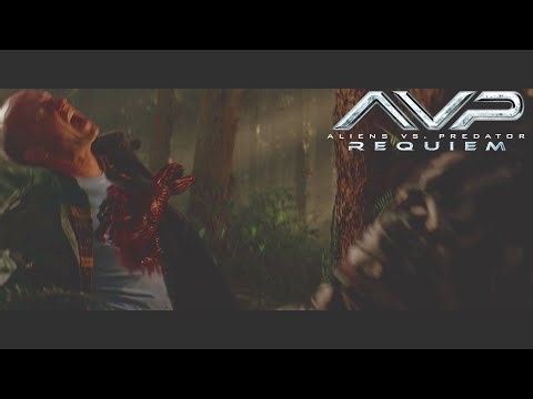 Hunter finds the crashed predator ship - Aliens vs Predator: Requiem (2007) 4K
