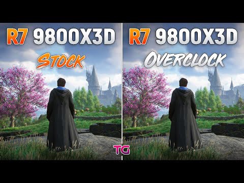 Ryzen 7 9800X3D Overclock vs Stock