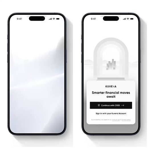 onboarding screens from Kuvera app 📊
