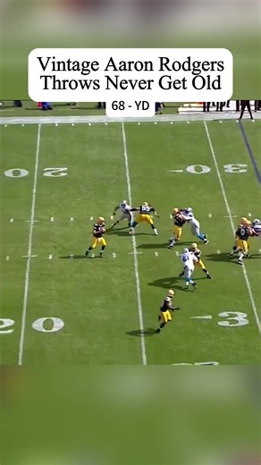 Timeless Aaron Rodgers Vintage Passing Highlights