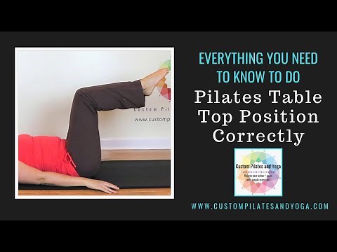 Everything You Need to Know to Do Pilates Table Top Position Correctly