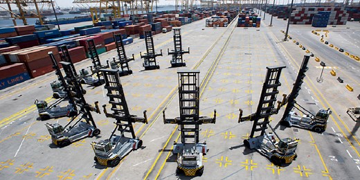 Empty Container Lift Trucks - Global Port Equipment